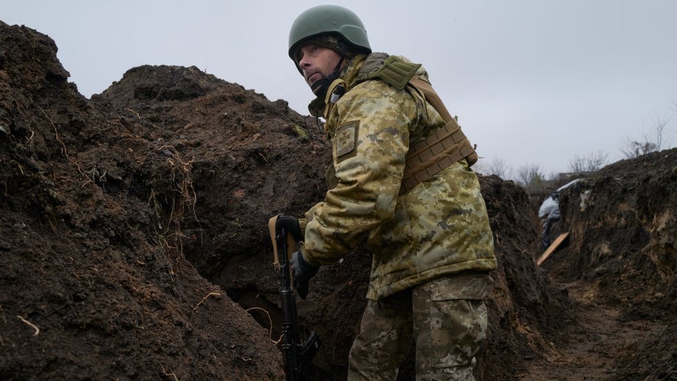 128122175 ukrainewarreview 1getty Новости BBC Бахмут, война в Украине, Донбасс, Кременная, Россия, украина, ЧВК Вагнера