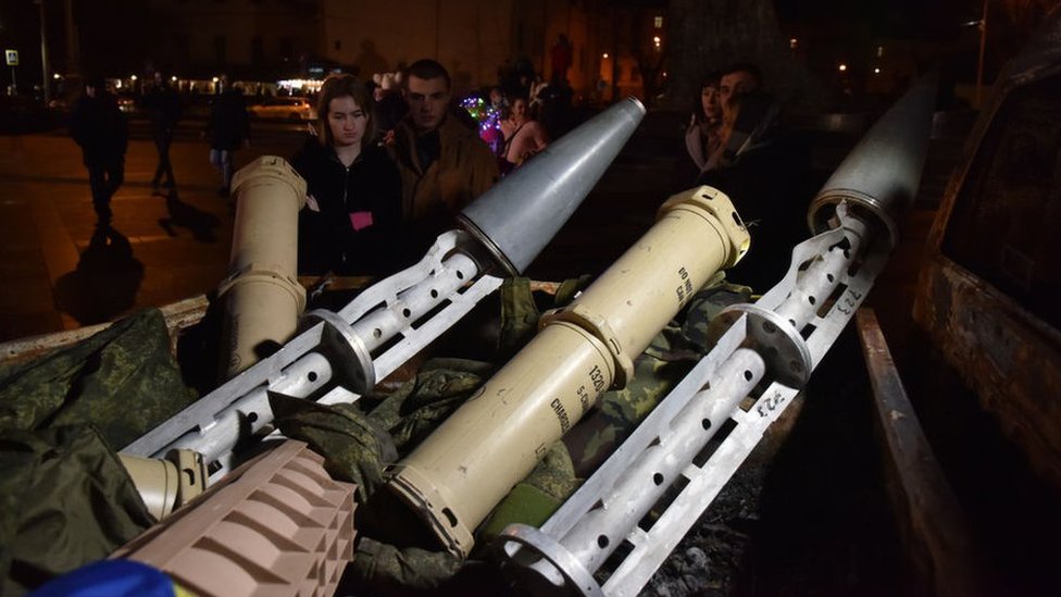 НАТО: нужно готовиться к затяжному конфликту, Россия не намерена отказываться от контроля над Украиной 2 Жителям Львова продемонстрировали обломки российских ракет, 31 декабря 2022 года