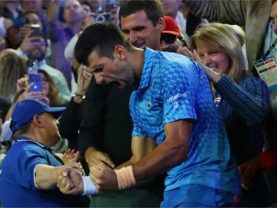 128451490 djoko celeb reuters Australian open Australian open