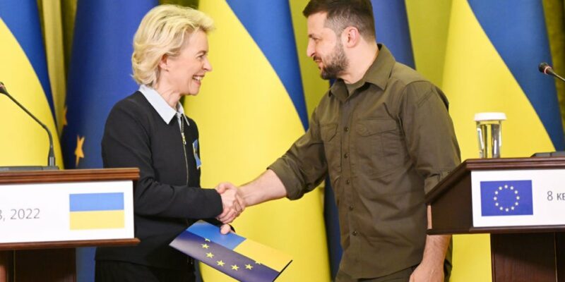 128487160 zelensky BBC News Русская служба война в Украине, украина, Урсула фон дер Ляйен