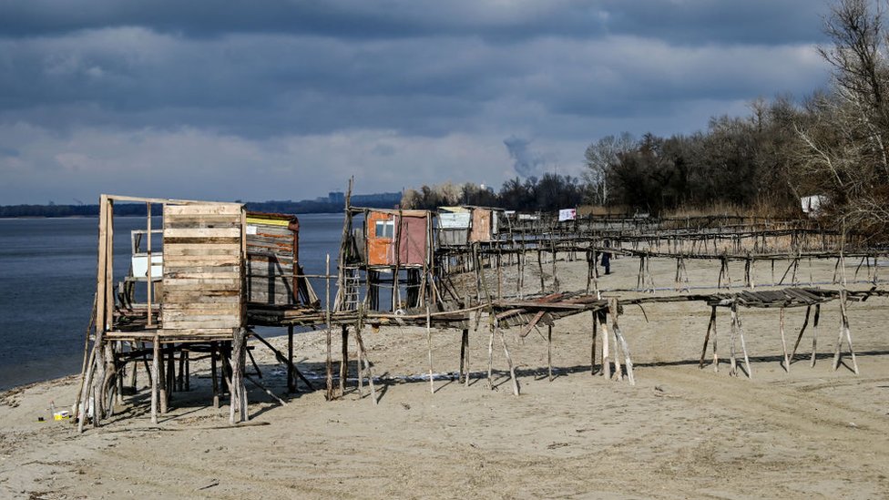 Берег Каховского водохранилища