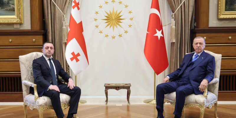 irakli gharibashvili recep erdoghan 5 новости Грузия-Турция, Ираклий Гарибашвили, Реджеп Тайип Эрдоган