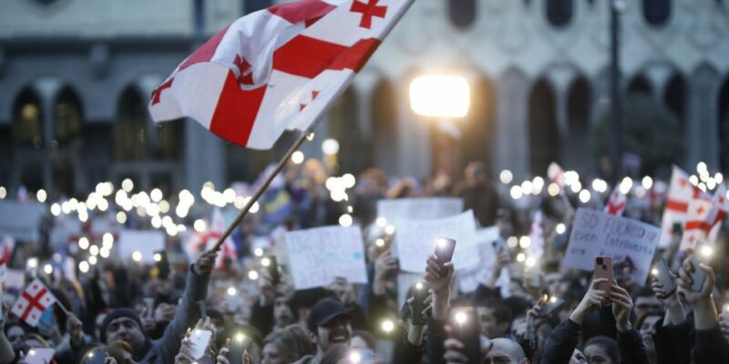 128932766 gettyimages 1247907748 Новости BBC Грузинская мечта, закон об иноагентах