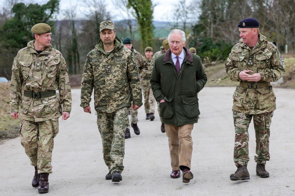 Король с украинскими военными