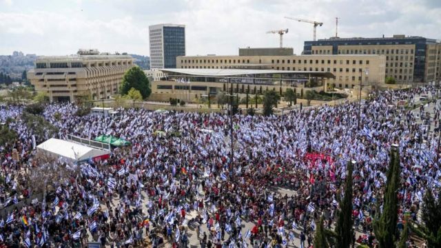 Протесты у Кнессета