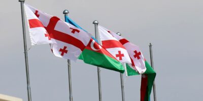 georgia azerbaijan flags политика грузия-азербайджан, Джейхун Байрамов, Мака Бочоришвили, МИД Азербайджана, МИД Грузии