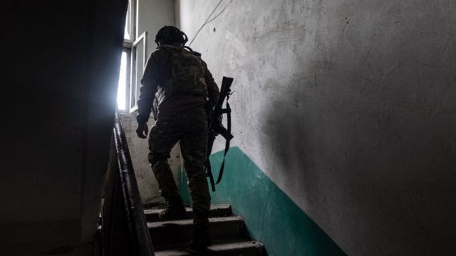 Украинский солдат