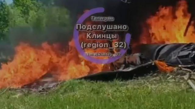 Кадр с видео, размещенных в социальных сетях