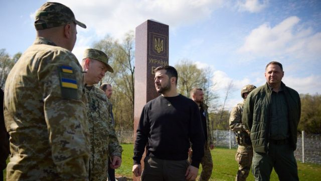 Владимир Зеленский и Андрей Ермак