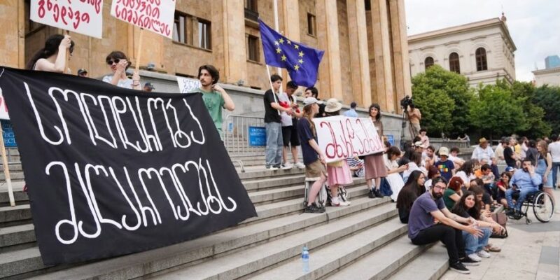 akcia shaxteri tbilisi новости Georgian Manganese, акции протеста, горняки, протесты в Тбилиси, Чиатура, шахтеры