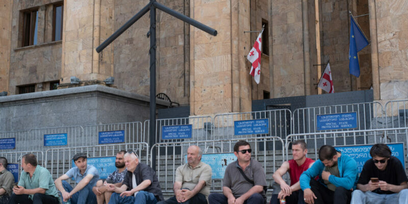 chiatura mine workers in tbilisi 21 june 2023 1024x682 1 новости OC Media, Чиатура