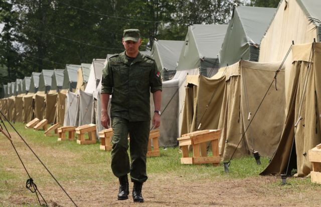 Палаточный лагерь в Осиповичах, Беларусь