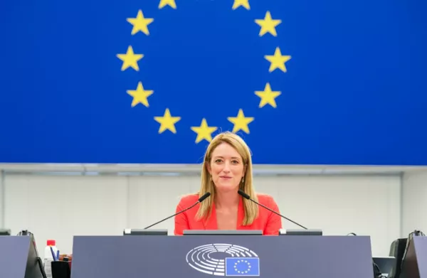 roberta metsola glava evroparlamenta prezident evroparlamenta новости Европарламент, закон об иноагентах в грузии, Роберта Метсола