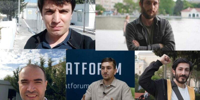 azerbaijani activists 21 09 2023 1024x682 1 новости Азербайджан, активисты, аресты, война в Карабахе, Нагорный Карабах