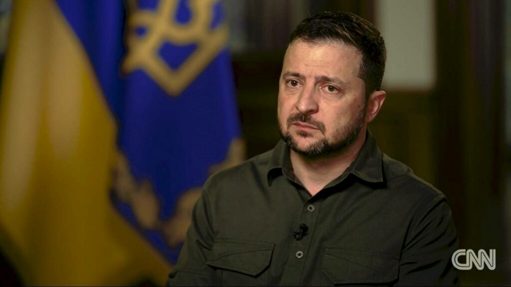 zelenskii cnn.psd 1 новости война в Украине, переговоры, телефонный разговор, Трамп-Зеленский