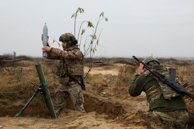 Украинские солдаты