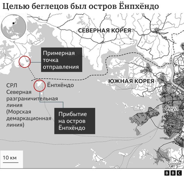 Путь, по которому Ким с семьей бежали из Северной Кореи