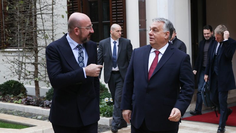 charles michel and viktor orban 800x450 1 новости Виктор Орбан, Грузия-Венгрия, Грузия-ЕС, Грузия-Украина, Еврокомиссия, премьер Венгрии, статус кандидата ЕС