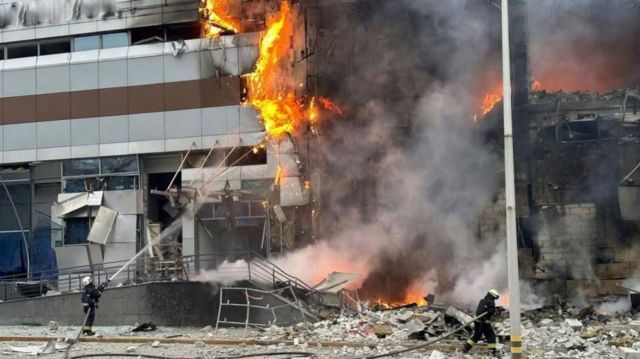 «Столько целей одновременно мы еще не видели». Что известно о массированной воздушной атаке на Украину 1 f20717e0 a636 11ee bb5f 23a68014f756 Новости BBC война в Украине