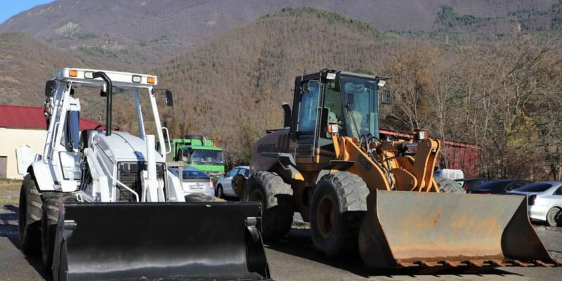 traktor новости Грузия-США, посольство США в Грузии, Рача-Лечхуми, Сванети, техника