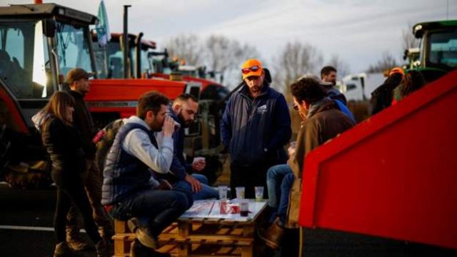 Забастовка фермеров во Франции