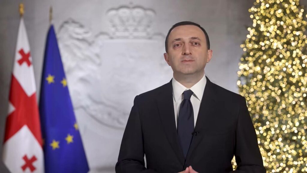 Премьер Грузии пожелал еврейскому и украинскому народам мира в новом году 1 garibashvili novii god.psd новости Грузия-Израиль, Грузия-Украина, Ираклий Гарибашвили, премьер Грузии, статус кандидата ЕС