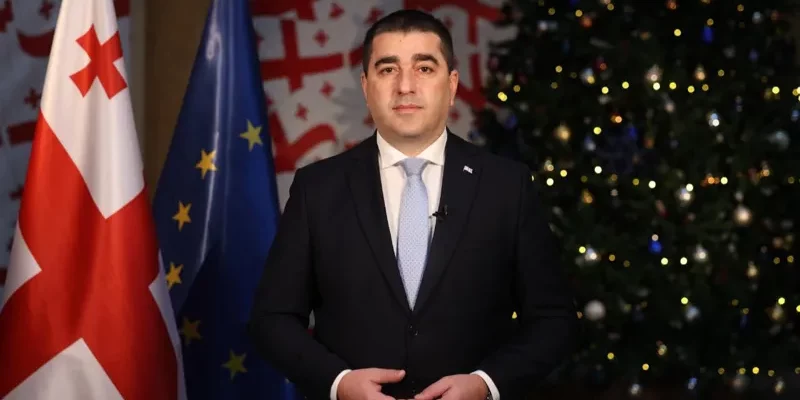 papuashvili novii god новости Абхазия, Грузия Новый год, оккупированные территории Грузии, Спикер парламента, Шалва Папуашвили, Южная Осетия. Цхинвальский регион