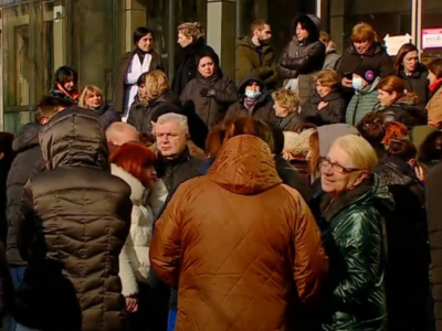 respublikanskaia miting новости акция протеста в тбилиси, врачи, Ираклий Гарибашвили, Республиканская больница