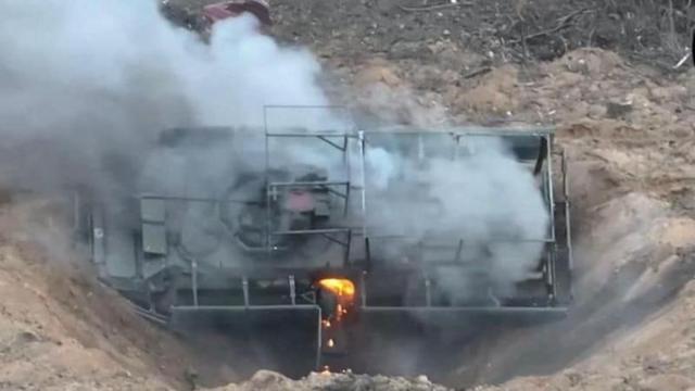 Горящий танк