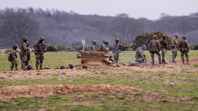 Обучение украинских военных в Великобритании