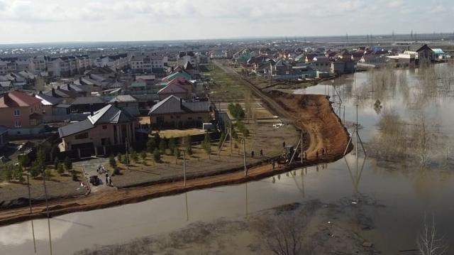 Насыпь, созданная жителями села Ивановка