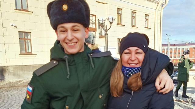 Ирина Чистякова с сыном Кириллом