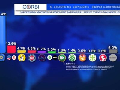 gorbi новости выборы, Грузинская мечта, опрос, рейтинг