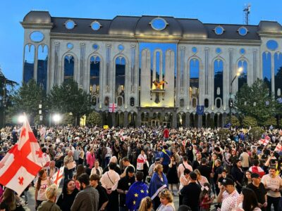 photo 2024 04 30 20 14 33 новости акция протеста в тбилиси, Грузия-ЕС, закон об иноагентах в грузии