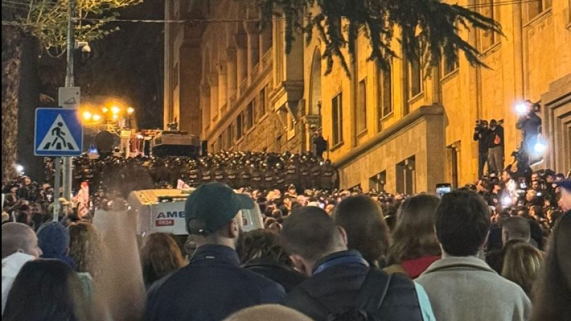 zaderjania новости акция протеста в тбилиси, закон об иноагентах в грузии, НПО, Центр социальной справедливости