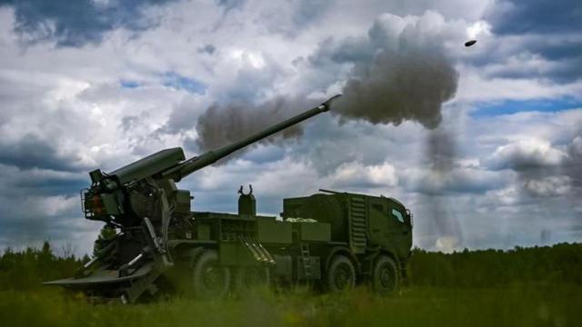 САУ «Богдана» на шасси «Татры»