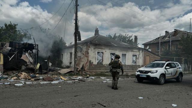 Российская армия вошла в Волчанск. Почему не выстояла первая линия обороны ВСУ в Харьковской области? 1 32e4e560 129a 11ef 902a f54e71a45cbf Новости BBC война в Украине