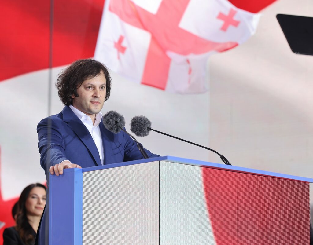 Премьер Грузии: мы не обманываем избирателя, ложь неприемлема 1 irakli kobakhidze новости Бидзина Иванишвили, Грузинская мечта, Ираклий Кобахидзе, премьер Грузии
