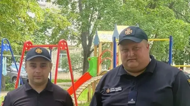 Саперы Артем Ющенко и Александр Борисенко