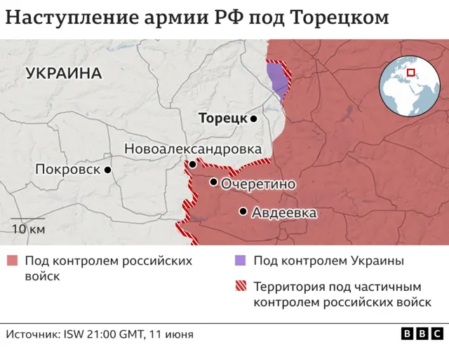 Тупик в Волчанске и прорыв армии РФ возле Покровска: что происходит на фронте 2 Карта