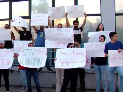 evolution georgia акция протеста акция протеста