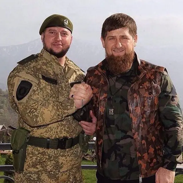Апти Алаудинов и Рамзан Кадыров