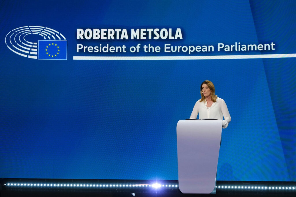 metsola новости Грузия-ЕС, Европарламент, Роберта Метсола