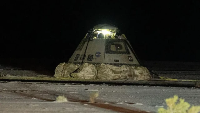 «Старлайнер» успешно вернулся на Землю без экипажа. Астронавты останутся на МКС до следующего года 1 05c479b0 6cfe 11ef b970 9f202720b57a.png BBC News Русская служба Старлайнер