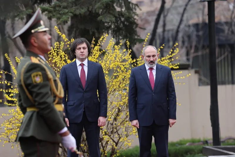 новости Грузия-Армения, Ираклий Кобахидзе, Никол Пашинян, премьер-министр Армении, Премьер-министр Грузии