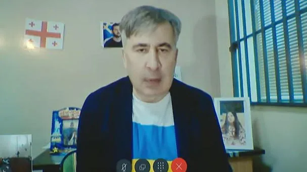 saakashvili новости баннер, война в Украине, Грузинская мечта, Михаил Саакашвили, плакаты, предвыборная кампания, экс-президент