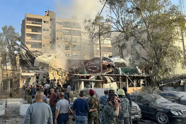 Взрыв у иранского посольства в Дамаске