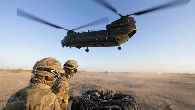 Вертолет CH-47 Chinook 