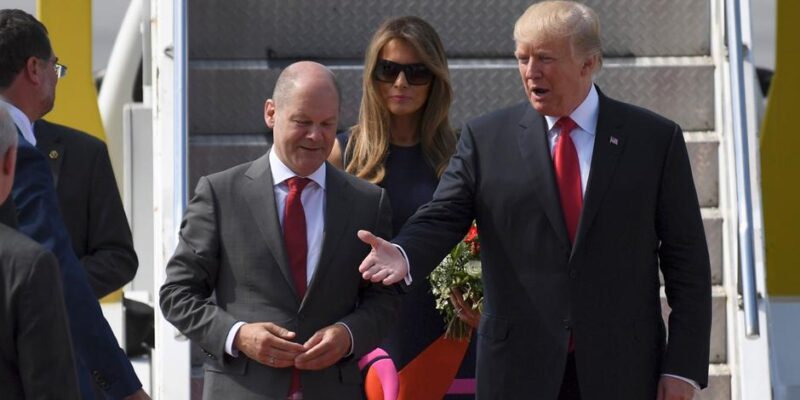 Шольц обсудил с Трампом сотрудничество Германии и США 1 69702337 403 Deutsche Welle Олаф Шольц