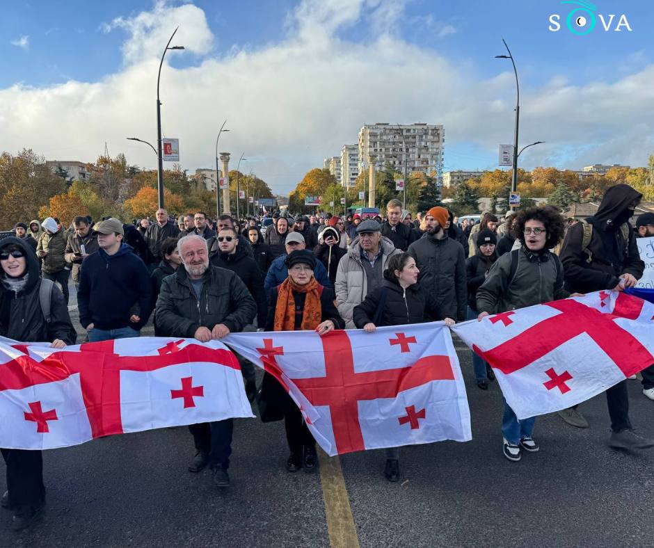 photo 2024 11 05 16 43 24 Выборы 2024 акция протеста в тбилиси, Георгий Вашадзе, коалиция "Единство", нарушения на выборах, парламентские выборы в Грузии, тайна голосования